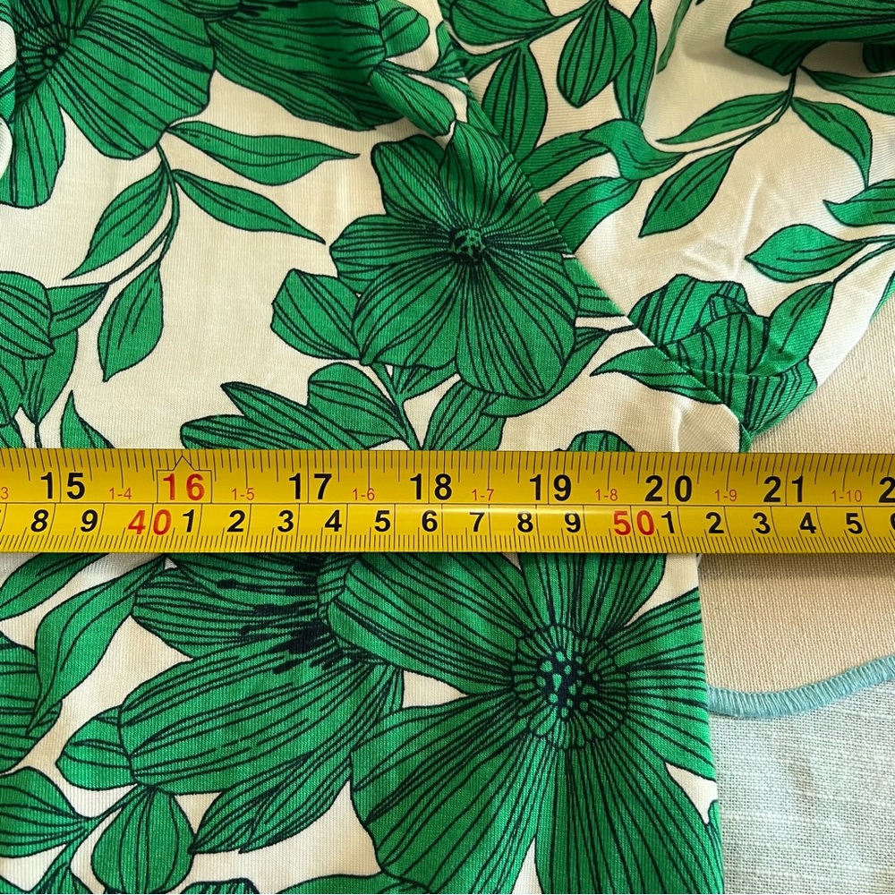 J. Crew Eco dreamiest long-sleeve pajama set in greenhouse floral print Medium - Picture 10 of 15